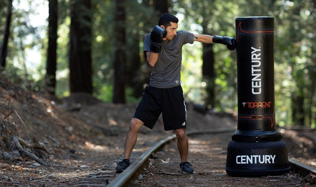 Torrent Freestanding Punching Bags - T1 or T2 Options | Black Free Standing Training Heavy Bag | Ideal for Martial