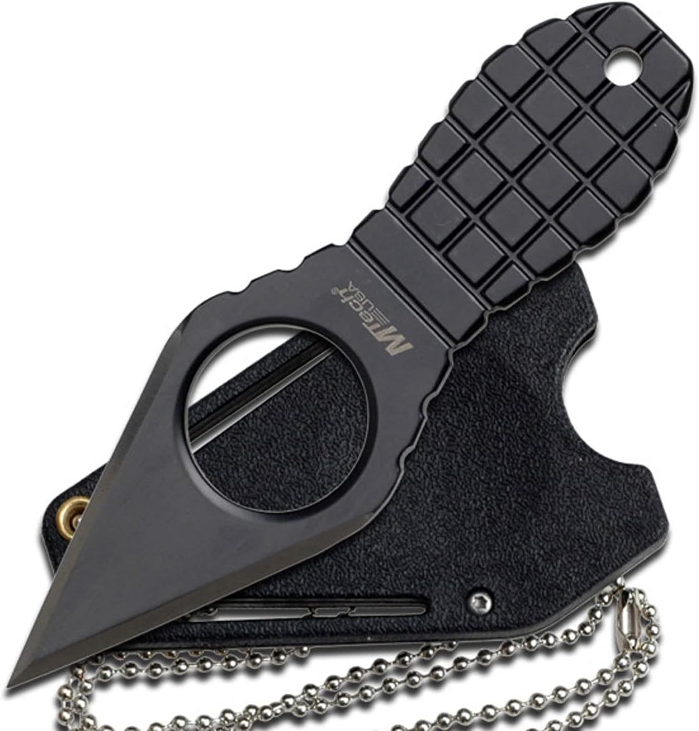 Fixed Blade Knife, Full Tang, Nylon Fiber Sheath, Hunting, Camping, Survival, EDC, 588-20-27 Series