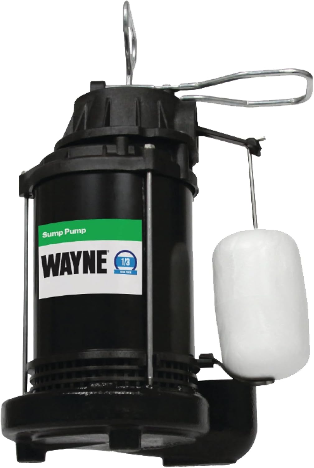 WAYNE CDU790 1/3 HP Submersible Water Pump, Heavy Duty Basement Sump Pump