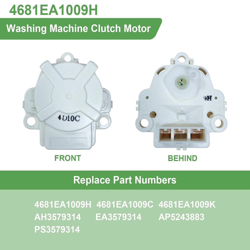 4681EA1009H 4681EA1009C Washer Clutch Motor Compatible with LG Kenmore