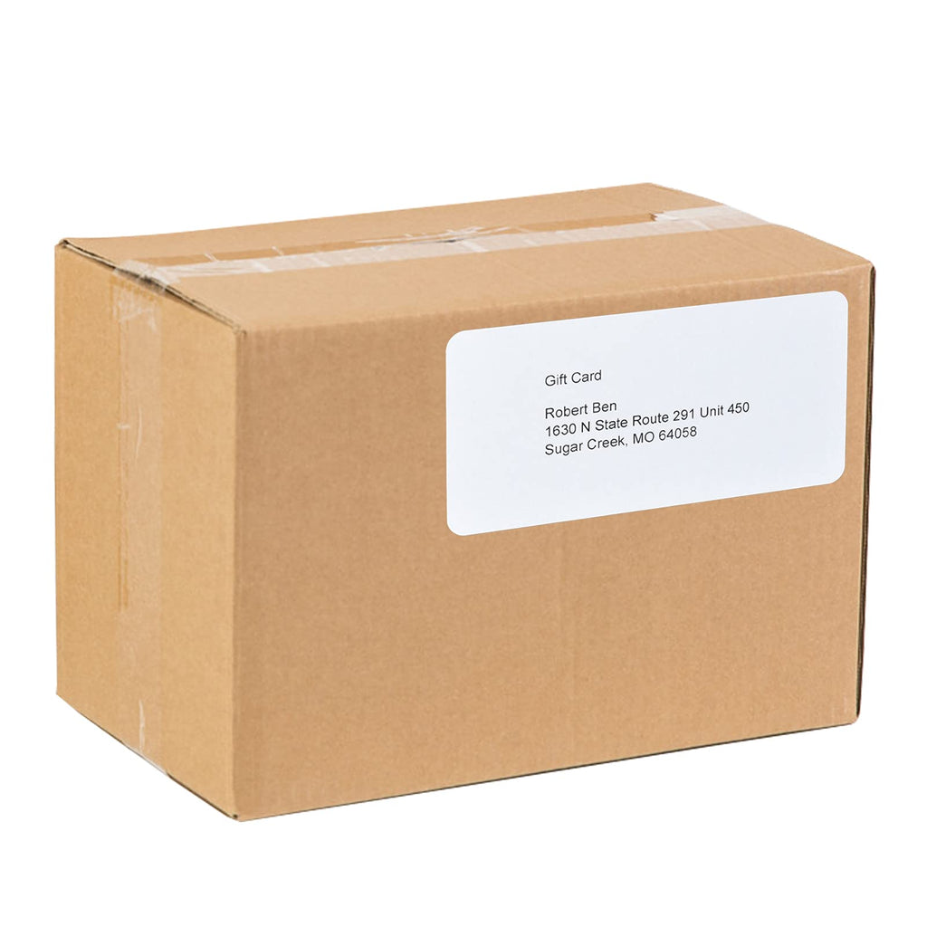 2x4 inch Shipping Labels, 300 Labels per Pack, Laser/Inkjet Compatible, Self-Adhesive
