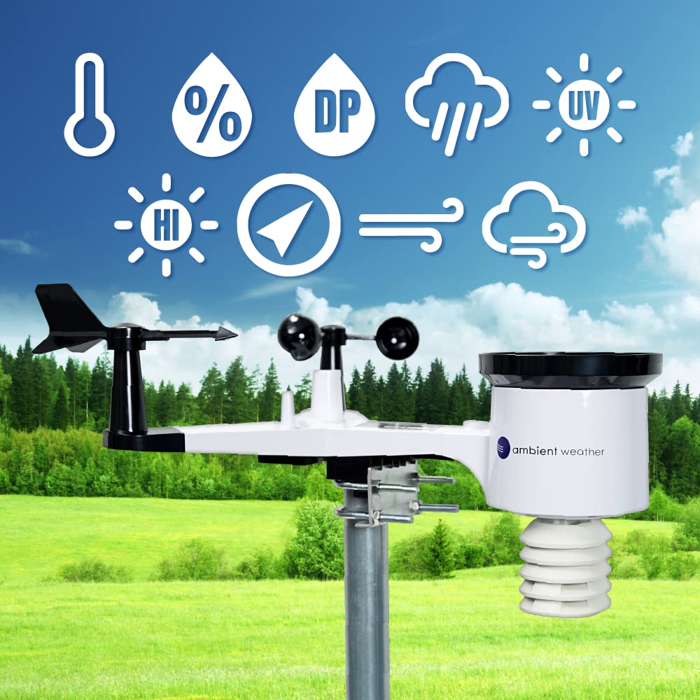 WS-2902 Wi-Fi Smart Weather Station | With Wi-Fi Remote Monitoring and Alerts
