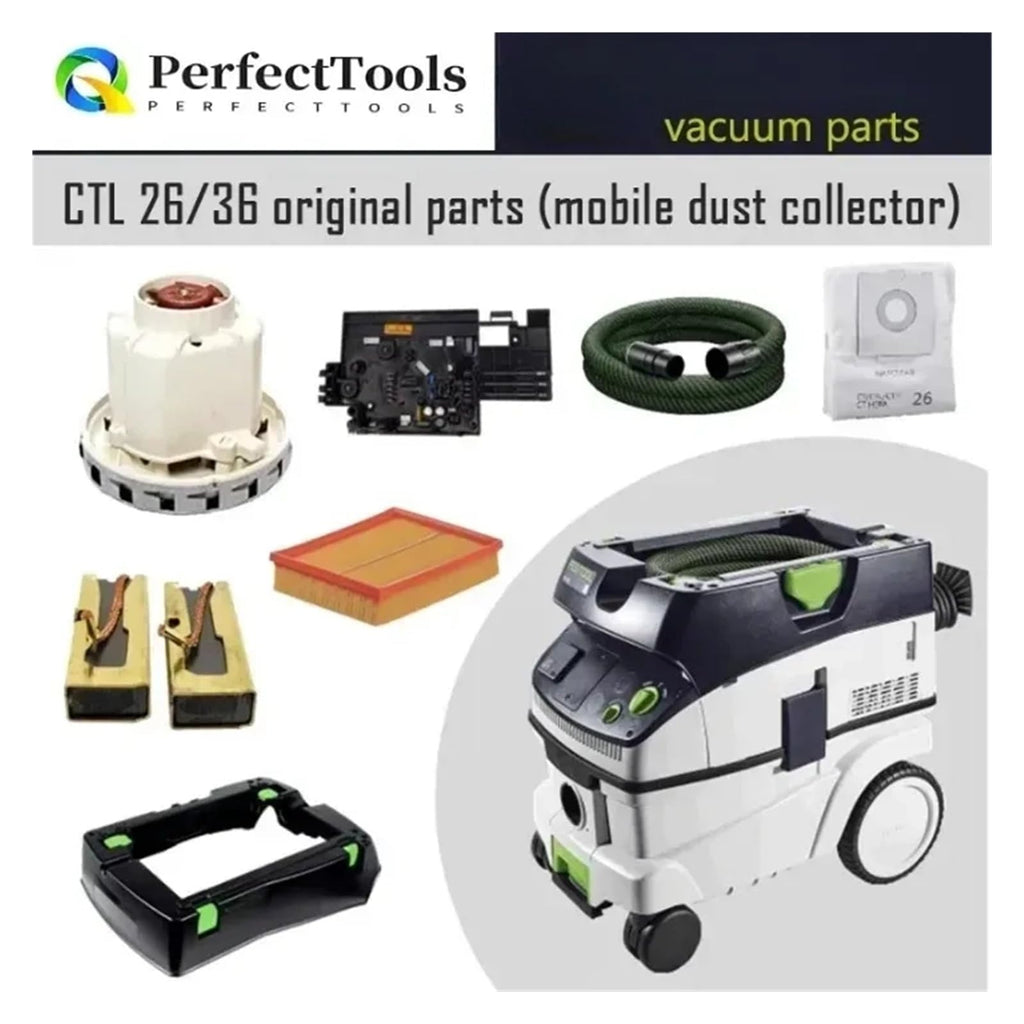 NRJMWBXM Compatible with FESTOOL Operation Panel for CTL 26/36 E Vacuum Cleaners(AC Switch)