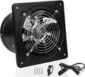 Black 4 Inch Exhaust Fan Metal Iron Ventilation Extractor Fan