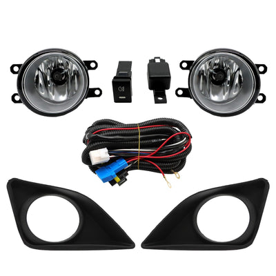 Halogen Fog Lights Assembly Compatible with Corolla 2009 2010