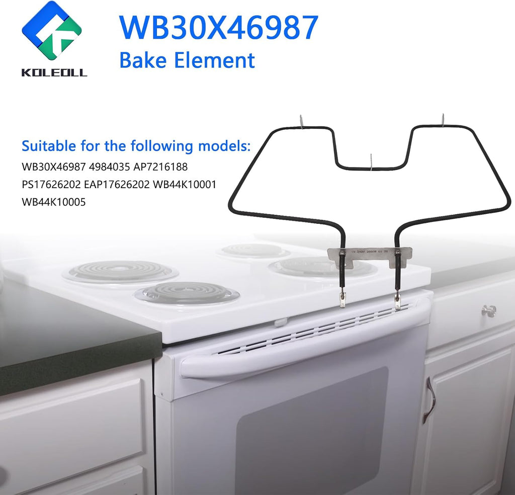 Bake Element WB30X46987 Compatible with General Electric Hotpoint Range