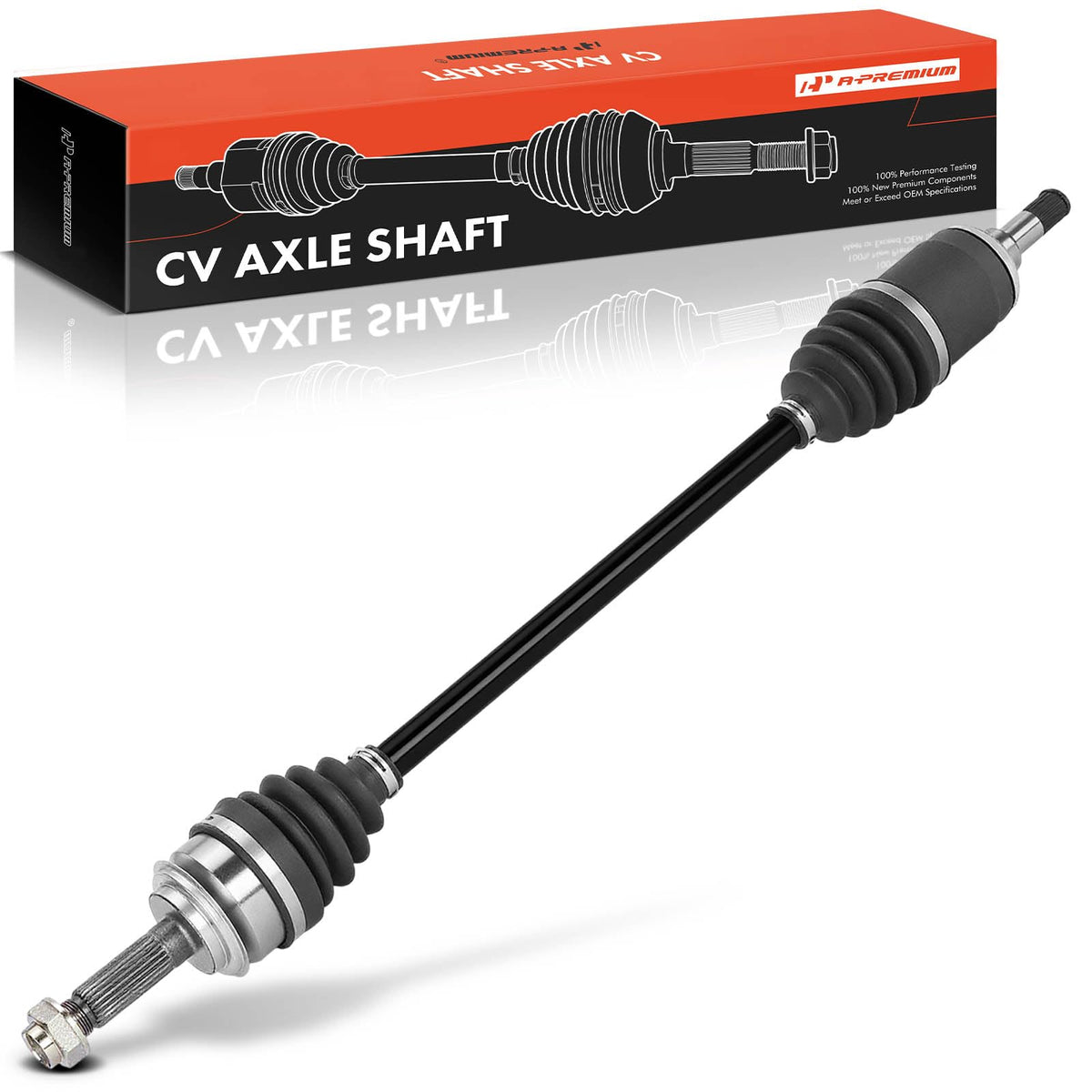 A-Premium Rear Left Driver Side CV Axle Shaft Assembly for Honda Models