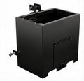 Heavy Duty 3 Point Ballast Box, 800 lbs Capacity, 5 cu.ft Steel Tractor Ballast Box Black, Fits Category 1 Tractor