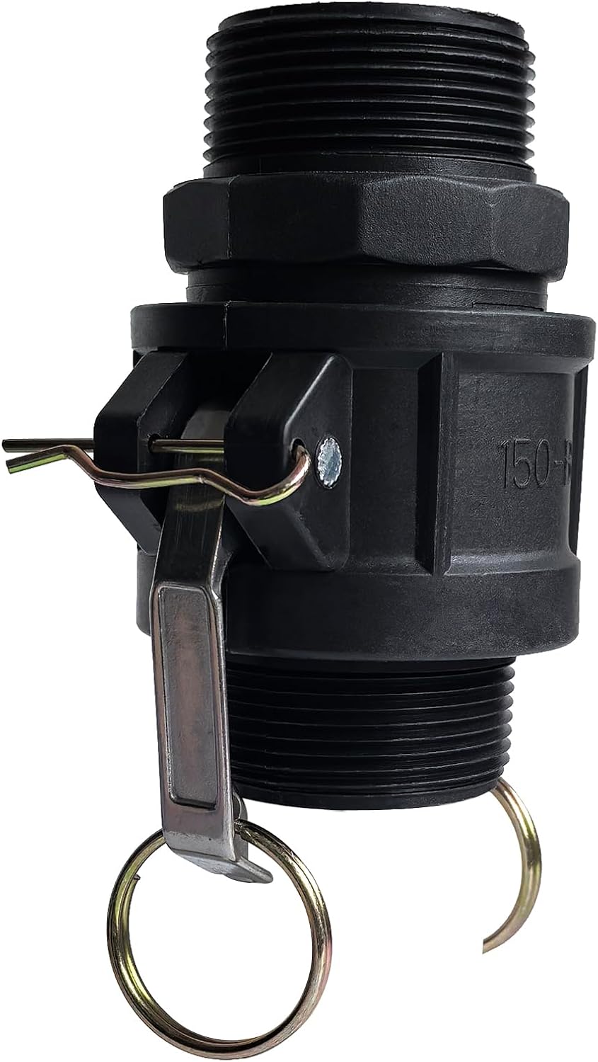 1-1/2" Camlock Fittings Type B & F Polypropylene Cam Groove Hose Fitting