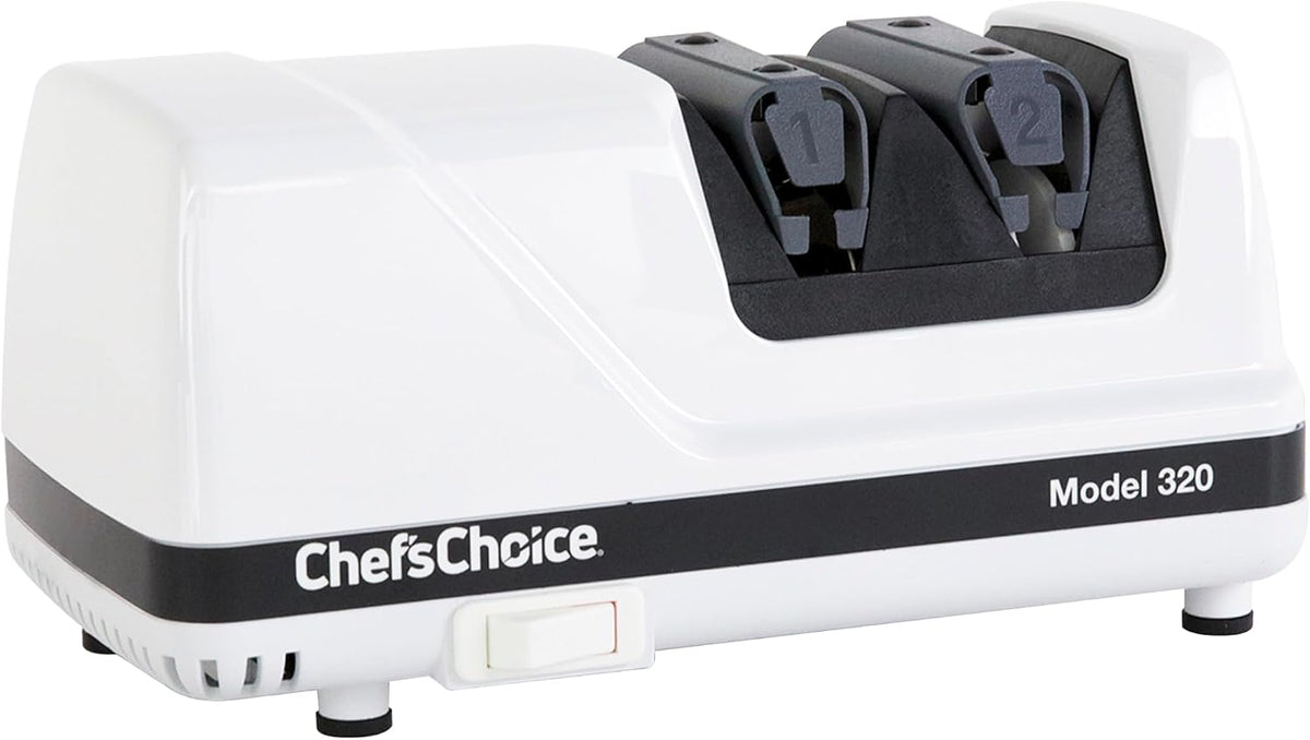 Chef'sChoice Professional Electric Knife Sharpeners FlexHone/Strop With 100-Percent Diamond Abrasives And Precision