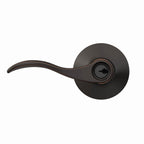 Accent Keyed Entry Door Handle, Reversible, Aged Bronze