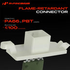 A-Premium Front HVAC Blower Motor Resistor with 4 Pins Connector