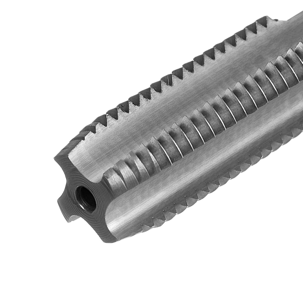 uxcell Metric Thread Tap M12 x 1.5 H2 200mm Extra Long Straight Flute Screw Thread Milling Machine Taps Threading Tapping Repair Tool