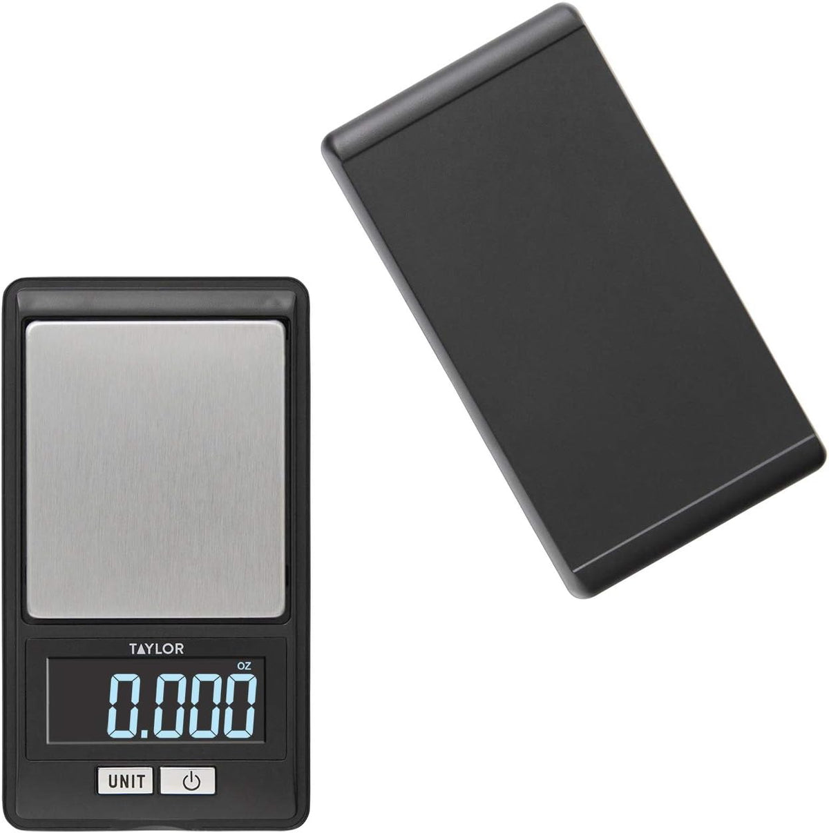 High-Precision Digital Portioning Scale, 16OZ/500G Capacity - Black