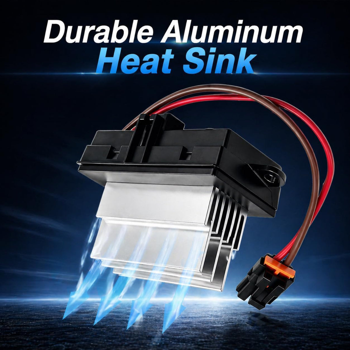 Blower Motor Resistor Heater, Fan Control Module Compatible with Hummer H2 2003-2007 Replace#: 19331830 19329838