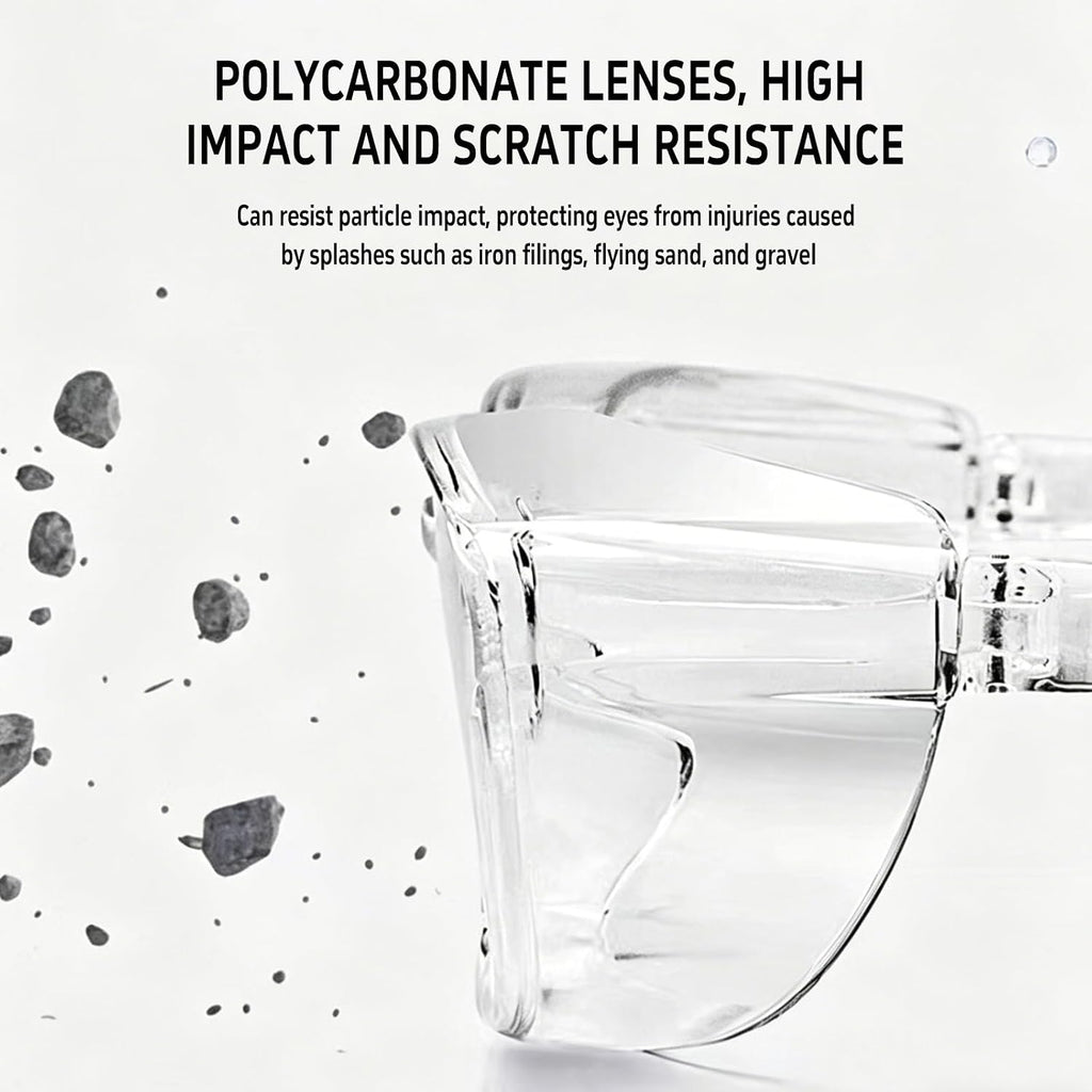Safety Glasses Anti Fog Goggles Protective Eyewear Blue Light Blocking Anti Dust UV Protection Glasses For Men Women