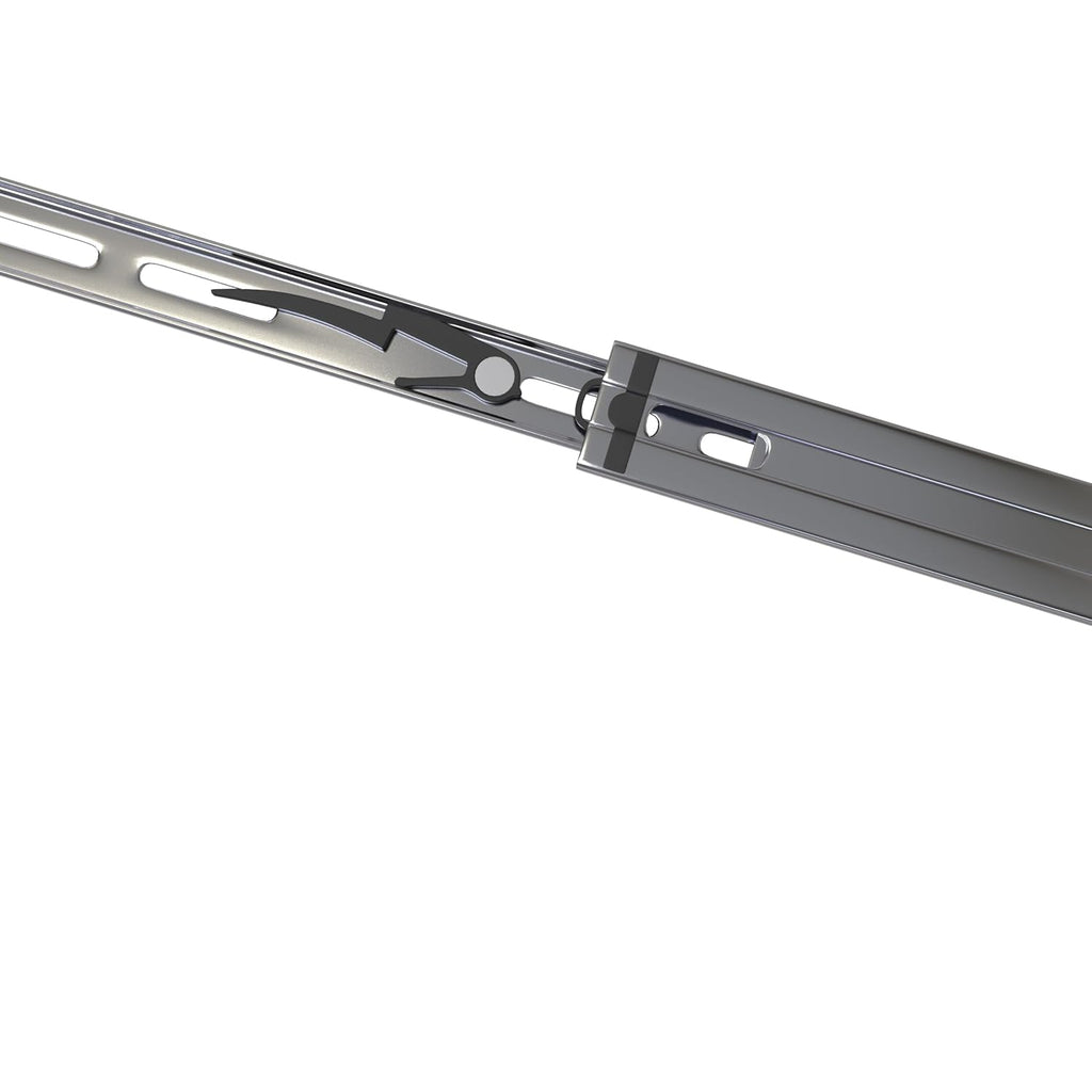 Rackmount Sliding Rails Kit - for 2U-8U Chassis, 18" to 25" Depth