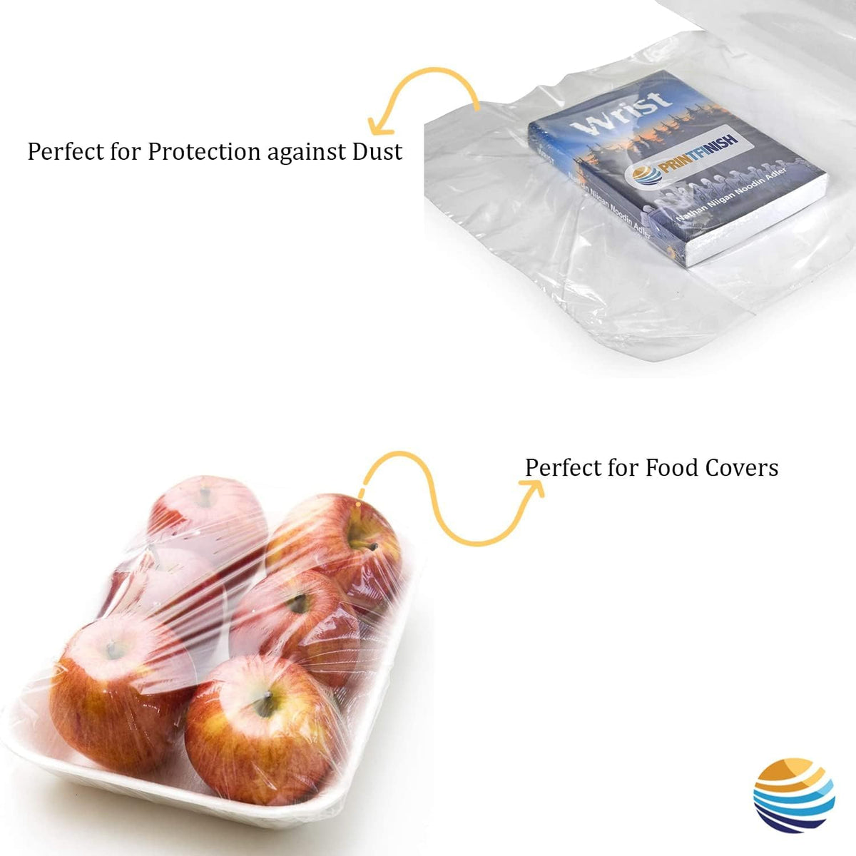 Shrink Wrap Film 525' Heat Wrap POF Centerfold - High Quality Heavy Duty Polyolefin - 75 Gauge (14" x 525')