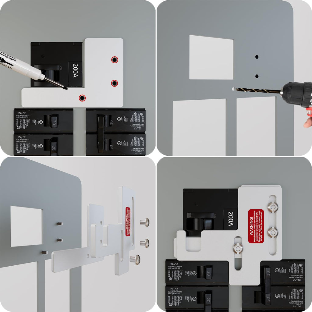 Generator Interlock Kit Compatible with Siemens or Murray 150&200Amp Panels