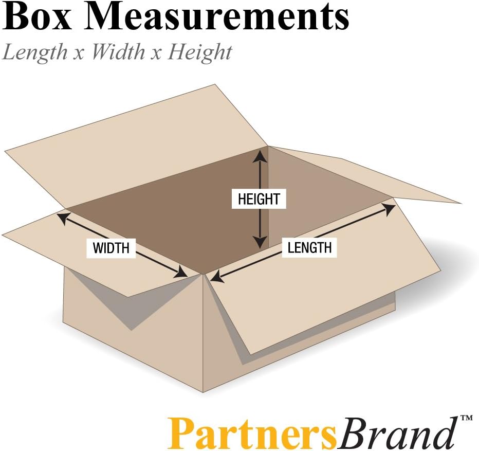 P201810 Corrugated Boxes, 20" x 18" x 10", Kraft (Pack of 10)