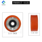 KOLEOLL 2 Pack 70298701P 70298701 70568201 Dryer Drum Support Roller Bearing Compatible With HUEBSCH Speed Queen IPSO