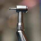 Star-Type Push Button Latch Contra Angle - Low-Speed Attachment, Accepts RA Latch Burs, Quick-Release Push Button