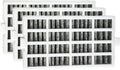 3 Pcs Refrigerator Air Filter for KitchenAid KRMF706ESS01, KRMF706ESS05