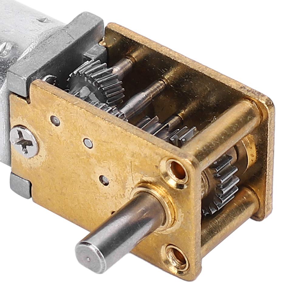 DC Brush 3V Mini Gear Motor, Geared Motor 1218GE‑N20 Reduction Geared Motor(DC 3V 16RPM)