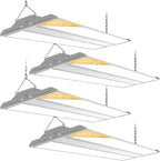 High Bay LED Shop Lights 4 Pack, Switchable 300W/240W/200W & 4000K/5000K