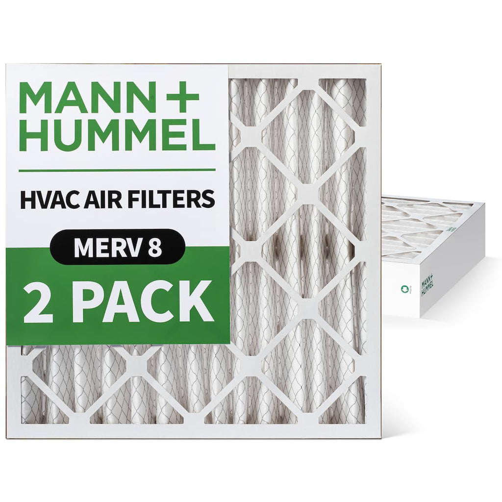 24x24x4 MERV 8 Pleated 4" AC Furnace Air Filter. 2 Pack