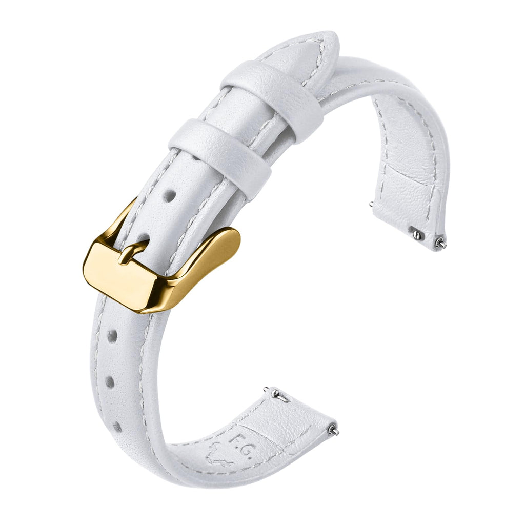 16mm Quick Release Leather Watch Band