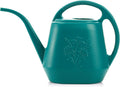 1-Gallon Plastic Watering Can with Comfortable Handle, Garden Watering Cans Long Spout for Indoor Outdoor Watering
