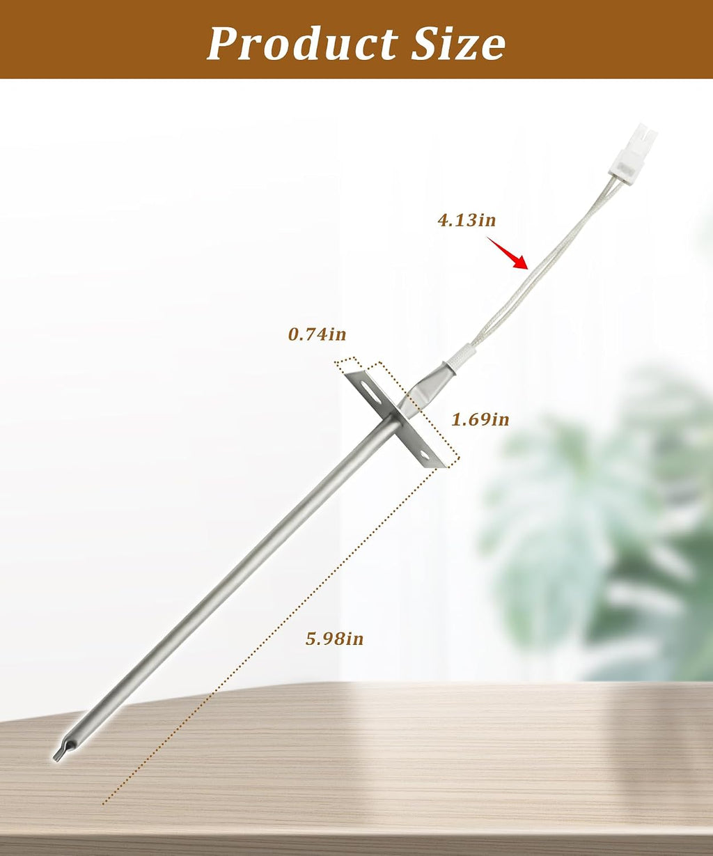 WFG320M0BS3 Range Oven Temperature Sensor Probe Fit for Whirlpool WFC315S0JS WFE320M0JS WFE320M0ES2 WFG320M0BB0 WFG320M0BB2 WFG320M0BS0 WFE515S0ES0 WFC315S0JS4