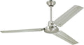 Westinghouse 7861400 Industrial Ceiling Fan, 56-Inch, Brushed Nickel