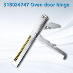 HomTop [2 Pack] 318024747 Oven Door Hinge Replacement