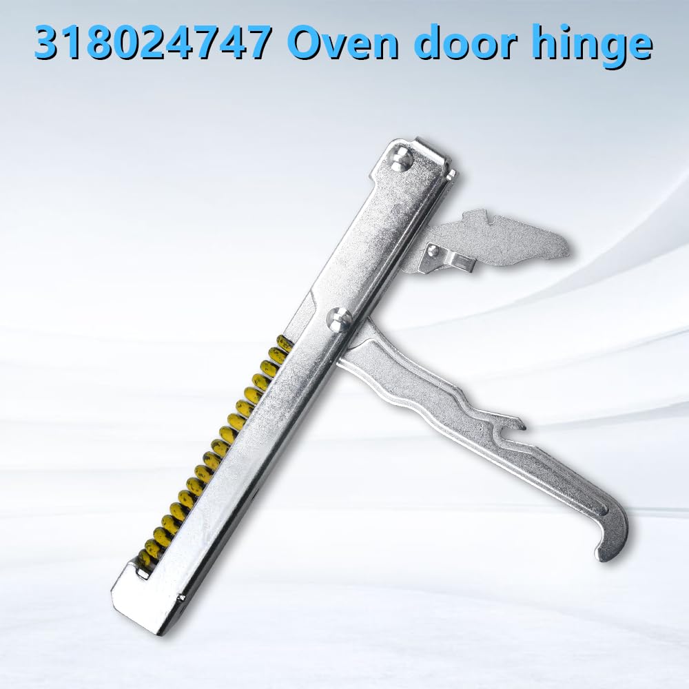 HomTop [2 Pack] 318024747 Oven Door Hinge Replacement