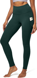 Leggings with 4 Pockets for Women Tummy Control Workout Yoga Pants