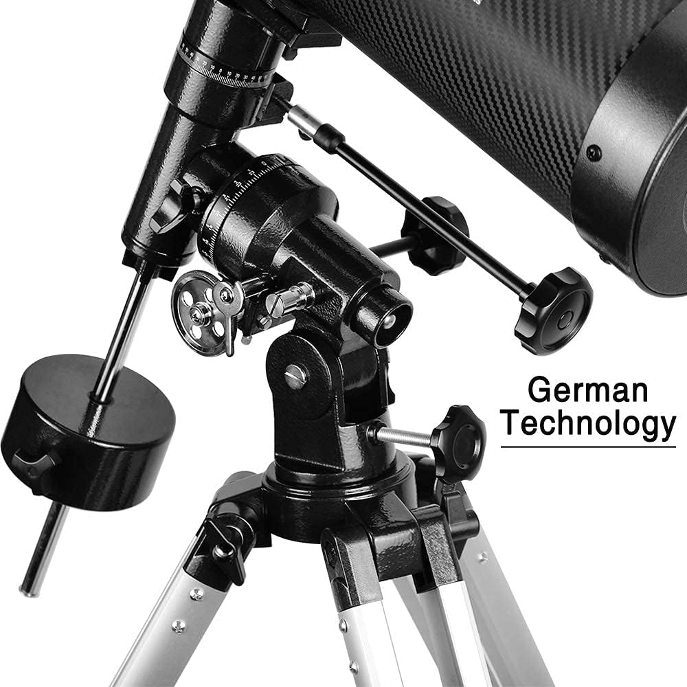 Telescope 130EQ Newtonian Reflector Telescopes for Adults, Professional Telescopes for Adults Astronomy, Comes with