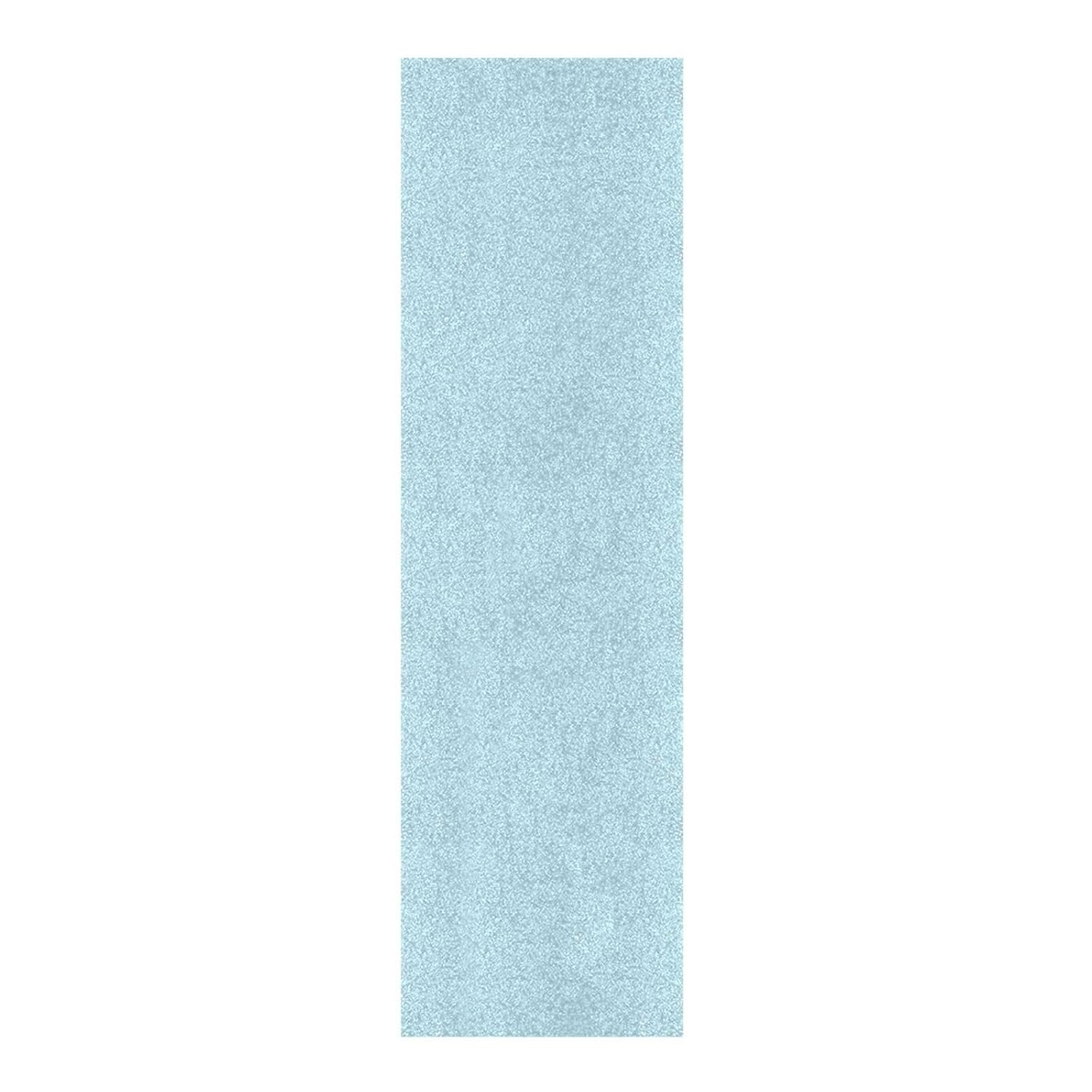 Light Blue Skateboard Grip Tape Longboard Griptape Bubble Free 10" x 44"