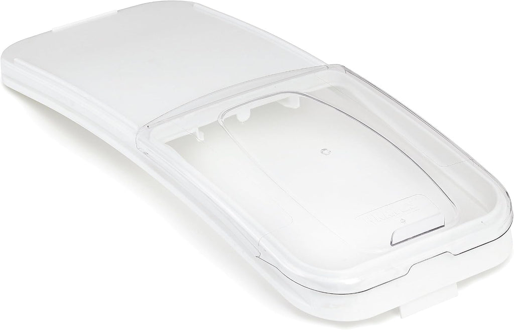 Commercial Plastic White Replacement Lid for 21-Gallon Ingredient Bins | Bakeries, Restaurants, Kitchens | (#29A-186)