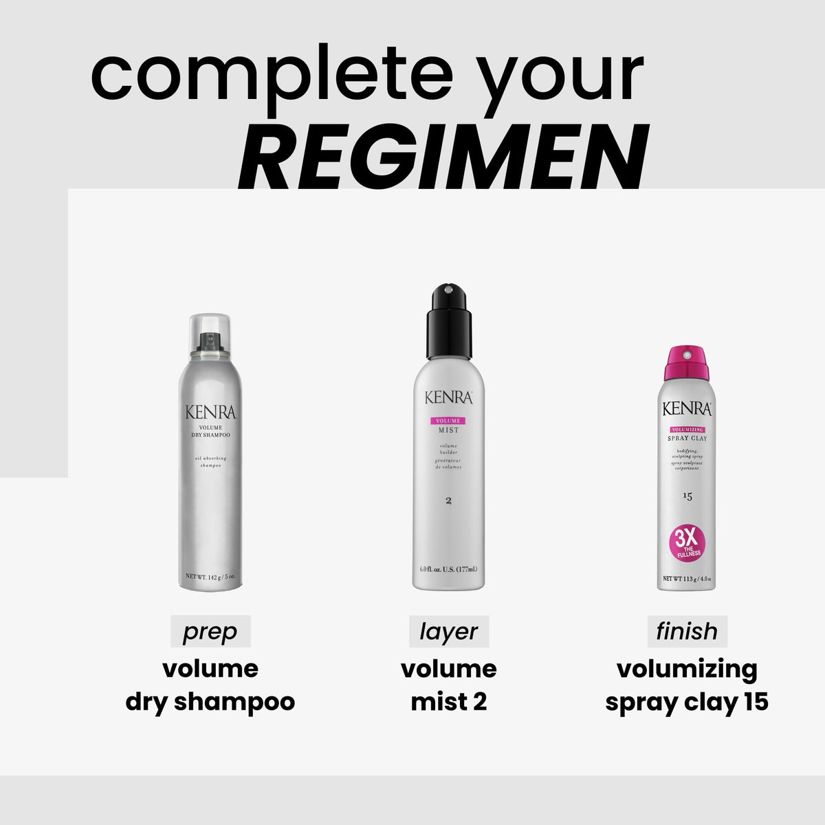 Professional Volume Dry Shampoo | Oil Absorbing Spray | All Hair Types | 5 oz (2-Pack)