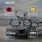 ECCPP ABS Wheel Speed Sensor fit 2005 06 07 08 09 10 for Chrysler 300