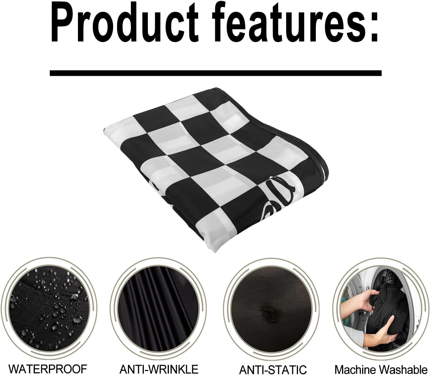Barber Capes for Men Hair Cutting Cape with Snaps Professional Salon Cape Waterproof Hairdressing Cape- 63”× 56”