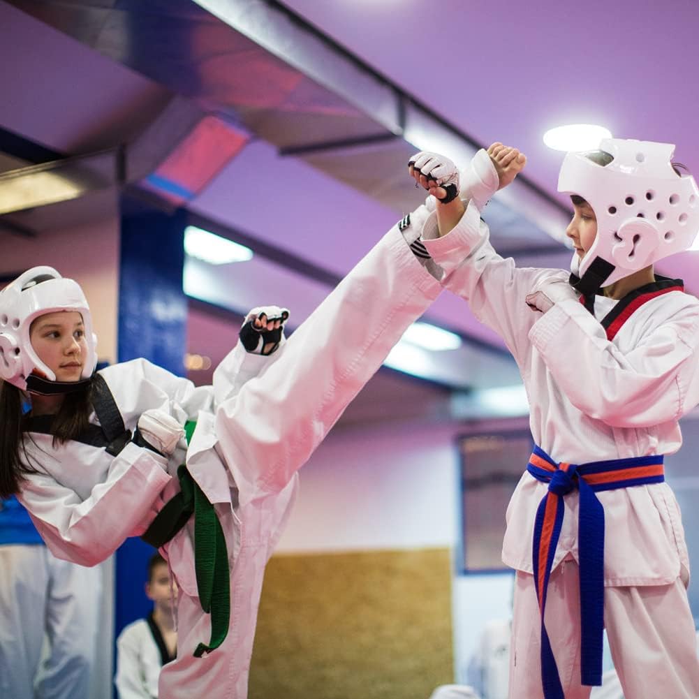 MMA Gloves, 8mm EVA Padding, Adjustable Wrist Strap, Women & Kids | Abrasion-Resistant