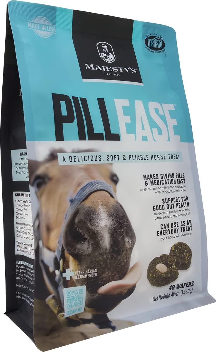 PillEase Horse Treats | A Delicious Soft and Pliable No Bake Cookie Horse Treat | Makes Giving Pills & Medication