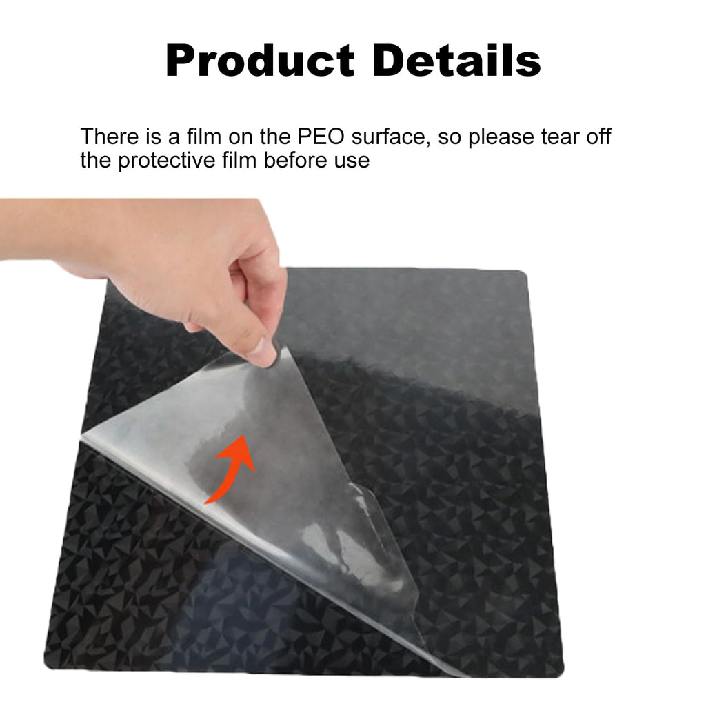 for CC2/Centauri Carbon Build Plate Smooth PEO Textured PEI Hotbed | For Elegoo CC2/Centauri Carbon/Centauri, 3D