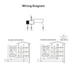 GEYA Staircase Switch Lighting Timer Switch 230VAC 16A Delay Off Relay Light Switch 0.5-20mins Din Rail (GRT8-LS,AC230V)