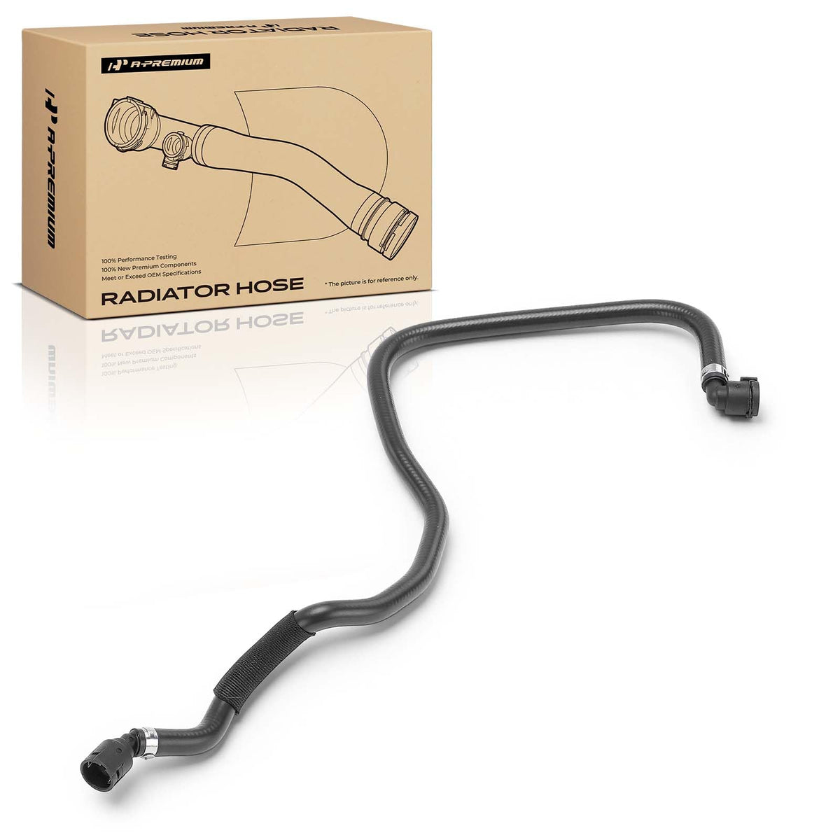 A-Premium Upper Radiator Coolant Hose Compatible with BMW
