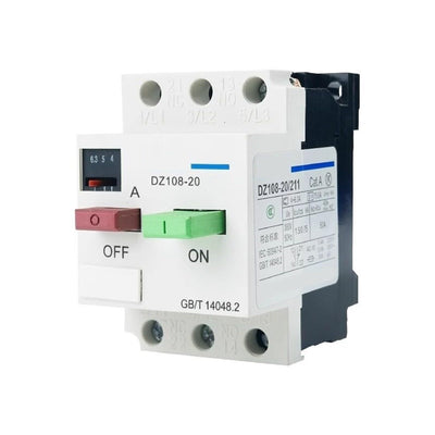 Motor Protector DZ108-20/111/211 2.5/4/5/6.3/8/10/16/20A(10-16A,DZ108-20/111)