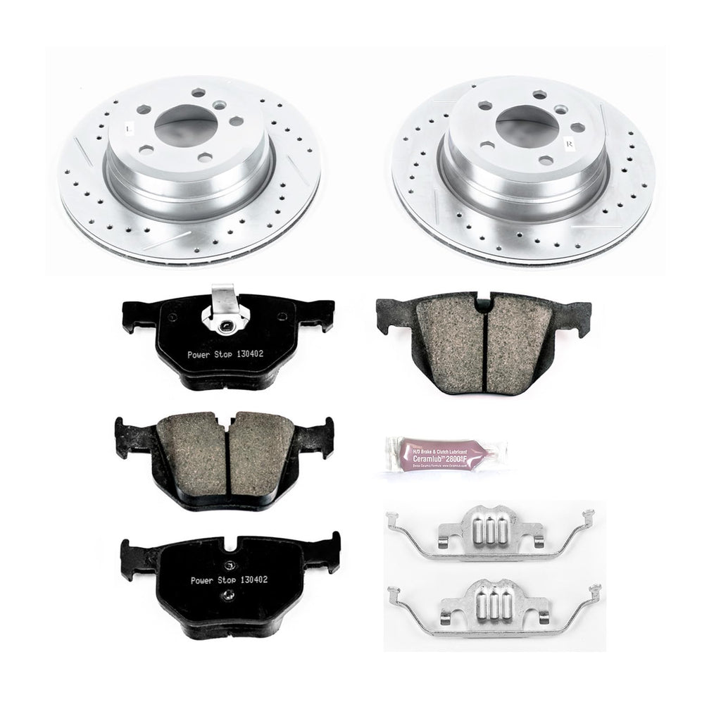 PowerStop Z23 Performance Brake Pad & Rotor Kit Rear K5984